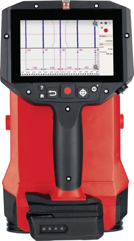 Sistema PS 300 Ferroscan Detetor para betão da localização do varão de aço, medição da profundidade e estimativa dimensional na análise estrutural