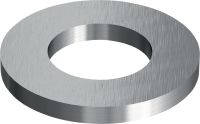  Anilha plana de aço inoxidável (A4) correspondente à ISO 7093 utilizada em várias aplicações