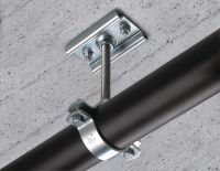 MFP-PC Abraçadeiras de ponto fixo para tubagens Abraçadeira de ponto fixo galvanizada para máximo desempenho em aplicações de cargas elevadas Aplicações 1
