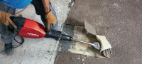 Raspadores de pisos TE-S FS Cinzéis raspadores de pisos TE-S extraordinariamente afiados para remover pavimentos e revestimentos de pisos com ferramentas de demolição Aplicações 2